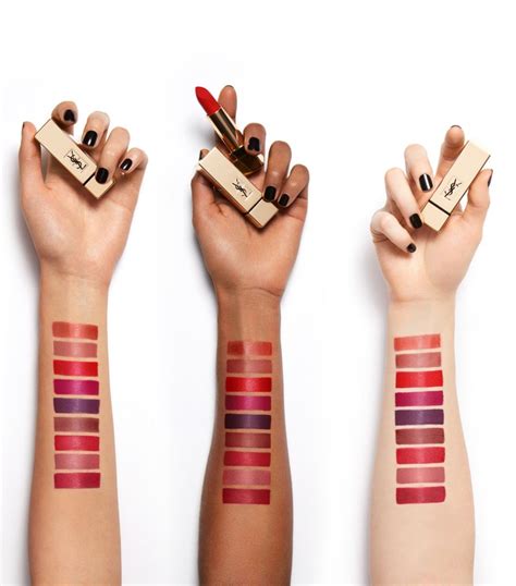 ysl rouge pur couture 58 swatches|ysl pink celebration.